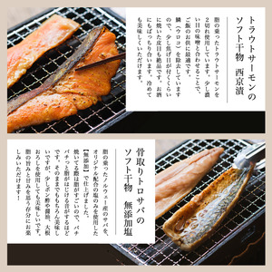 【定期便】ソフト干物 盛り合わせ 5～7種（発送月固定）