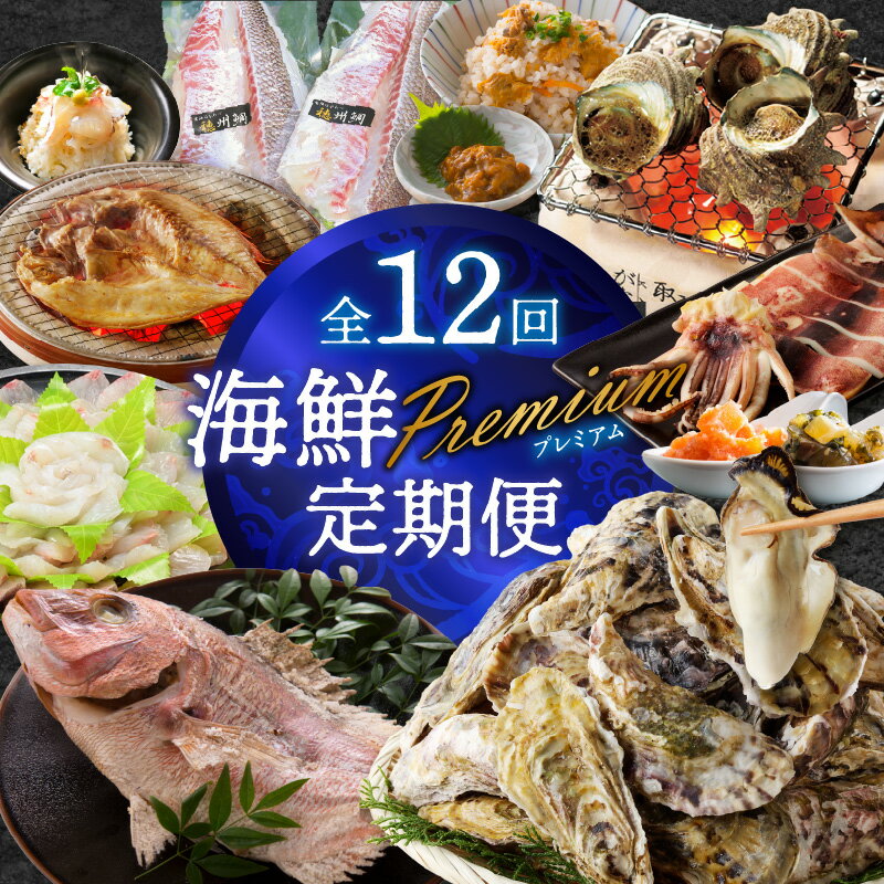 【ふるさと納税】海鮮Premium定期便（12回） ＼レビューキャンペーン実施中／