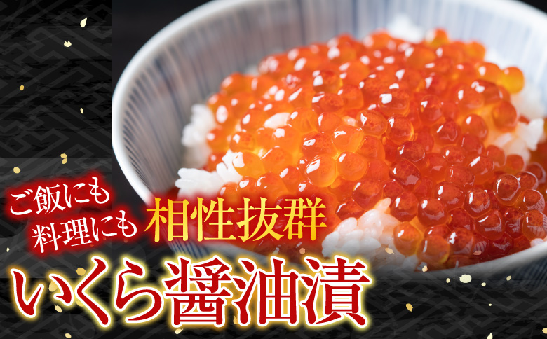 【北海道根室産】＜鮭匠ふじい＞新巻鮭1.3kg・いくら50g×4P C-42010