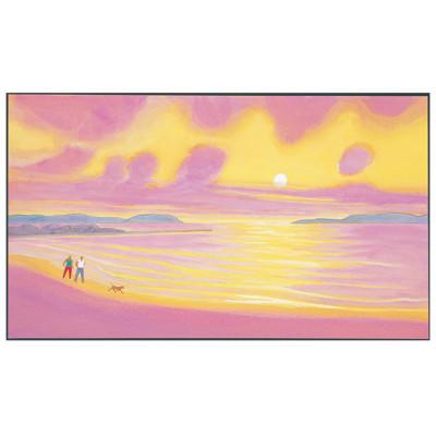 ふるさと納税 館山市 館山ふるさと大使 イシイタカシの房総版画シリーズ『夕日への散歩』 |  | 01