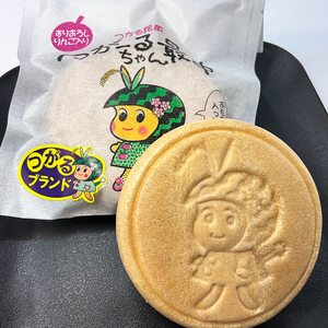 つがーるちゃん最中 5個入り｜もなか モナカ お菓子 和菓子 お餅 りんご 餡 つがる市 特産品 お土産 贈答 ギフト ゆるキャラ かわいい [0784]