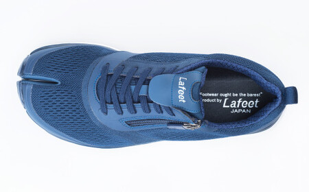 足袋シューズ「Lafeet」VL07・ネイビー【26.5cm】【足袋シューズ 足袋 シューズ 靴くつ クツ スポーティー スタイル 岡山県 倉敷市 おすすめ 人気 】
