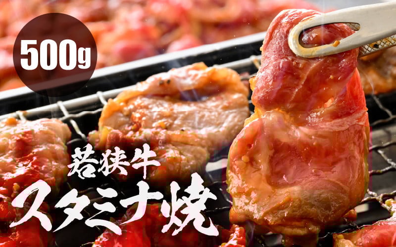 
                  焼くだけ簡単調理！ 若狭牛スタミナ焼き (味付き) 500g (250g×2袋) チマキ・バラ肉使用 自家製タレ 若狭牛 すね肉 ばら肉 牛肉 国産和牛 黒毛和牛 ブランド牛 牛 スタミナ 焼き肉 漬け 焼くだけ 簡単調理 冷凍 使いやすい 便利 真空 小分けパック [A-2249]
                
