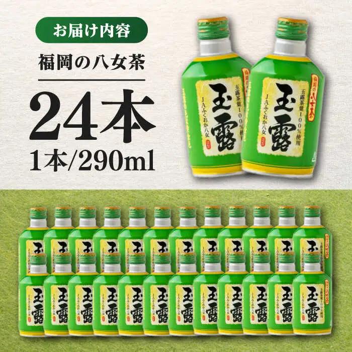 福岡の八女茶 玉露 ボトル缶 290g×24本 / お茶 飲料 おちゃ [AFAB014]
