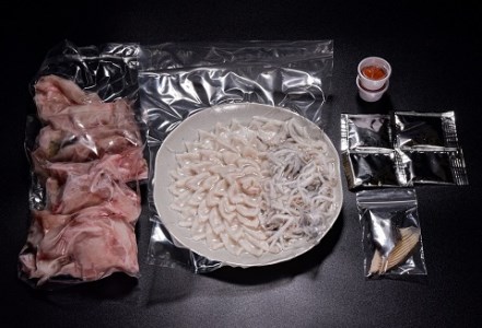 【配送日指定可】 ふぐセット とらふぐ刺身 とらふぐ あら ひれ酒 堪能 2-3人前セット（ポン酢・もみじおろし付き） [刺身80g+ふぐ皮80g+あら600g+干しひれ4枚〕 トラフグ フグ 最高級