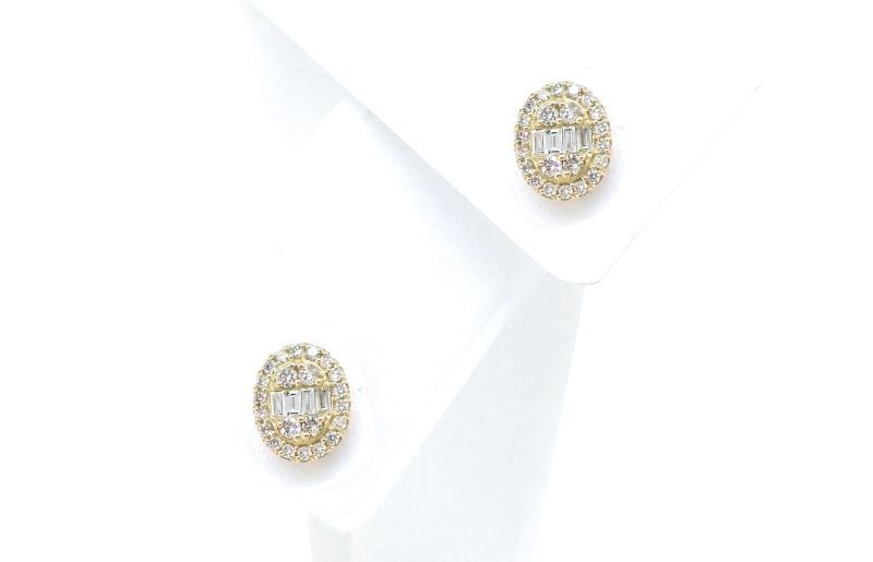 アルカンシェル K18YGダイヤピアス（計 0.5ct）【鑑別書付き ジュエリー プレゼント ギフト ファッション アクセサリー 贈り物 贈答 お祝い 記念日】 J021-2_イメージ4