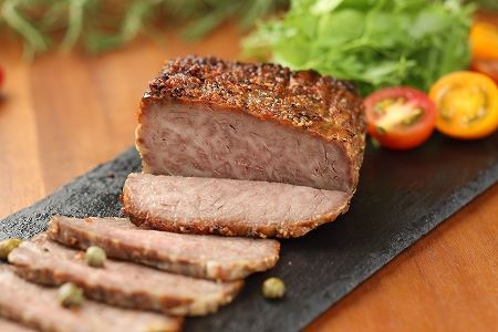 【飛騨 味職人】飛騨牛 ローストビーフ 約300g　飛騨牛 焼きハム 約300g セット【57-5】