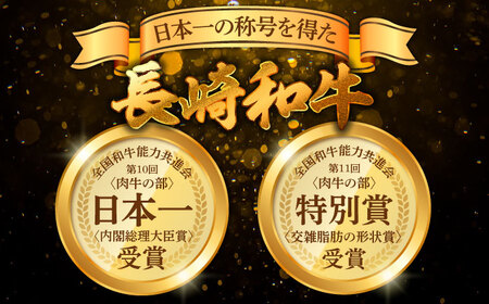 【A4ランク以上】長崎和牛 肩ロース 500g / 和牛 国産 牛肉 にく ブランド牛 真空 / 南島原市 / ミカド観光センター[SEC005]