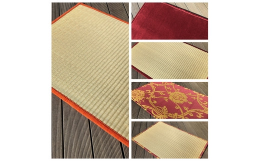 
ZAZEN tatami reversibLe mat/ 畳と生地のリバーシブルマット
