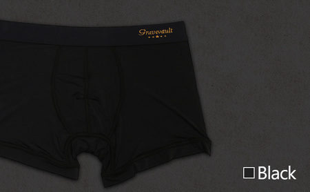 gravevault Plain short （グレイブボールト プレーン ショート）3枚セット(Black,Navy,Gray) 下着 パンツ ボクサーパンツ 男性 メンズ Lサイズ