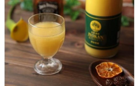 自然栽培】宮内伊予柑 皮ごとストレート 300ml 6本 ジュース 果汁100％ 愛媛県産【IZ002_x】