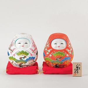 【郷土玩具】加賀八幡起上りNo.65　ペア