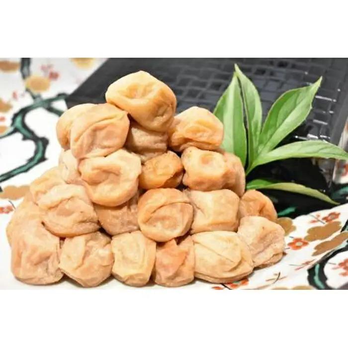 高級南高梅 白干梅800g入 紀州塗箱 網代模様仕上 【SW72】