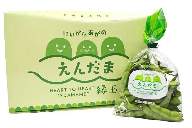 【採れたて直送】 朝採り えだまめ 「えんだま」 2kg (250g×8袋)  新潟県産 阿賀野市産 即冷蔵 新鮮 枝豆 つまみ 期間限定  2P03014