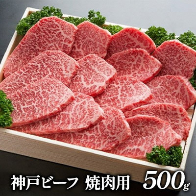 
神戸ビーフ　焼肉用 500g [№5275-0168]
