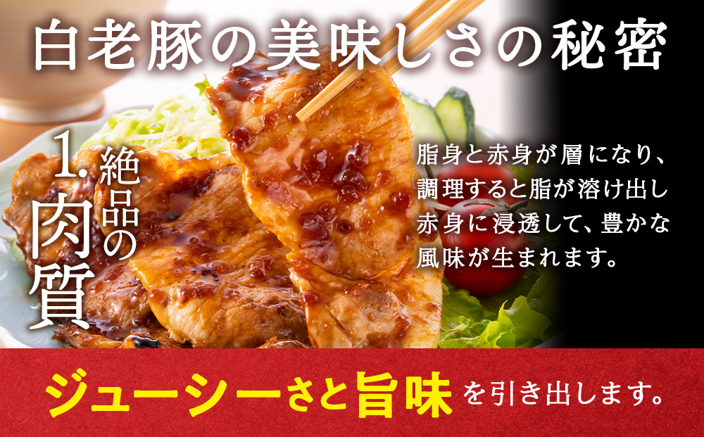 【定期便 6カ月】北海道産 白老豚 肩ロース スライス 500g×3パック セット 冷凍 豚肉 料理 BV056_イメージ2
