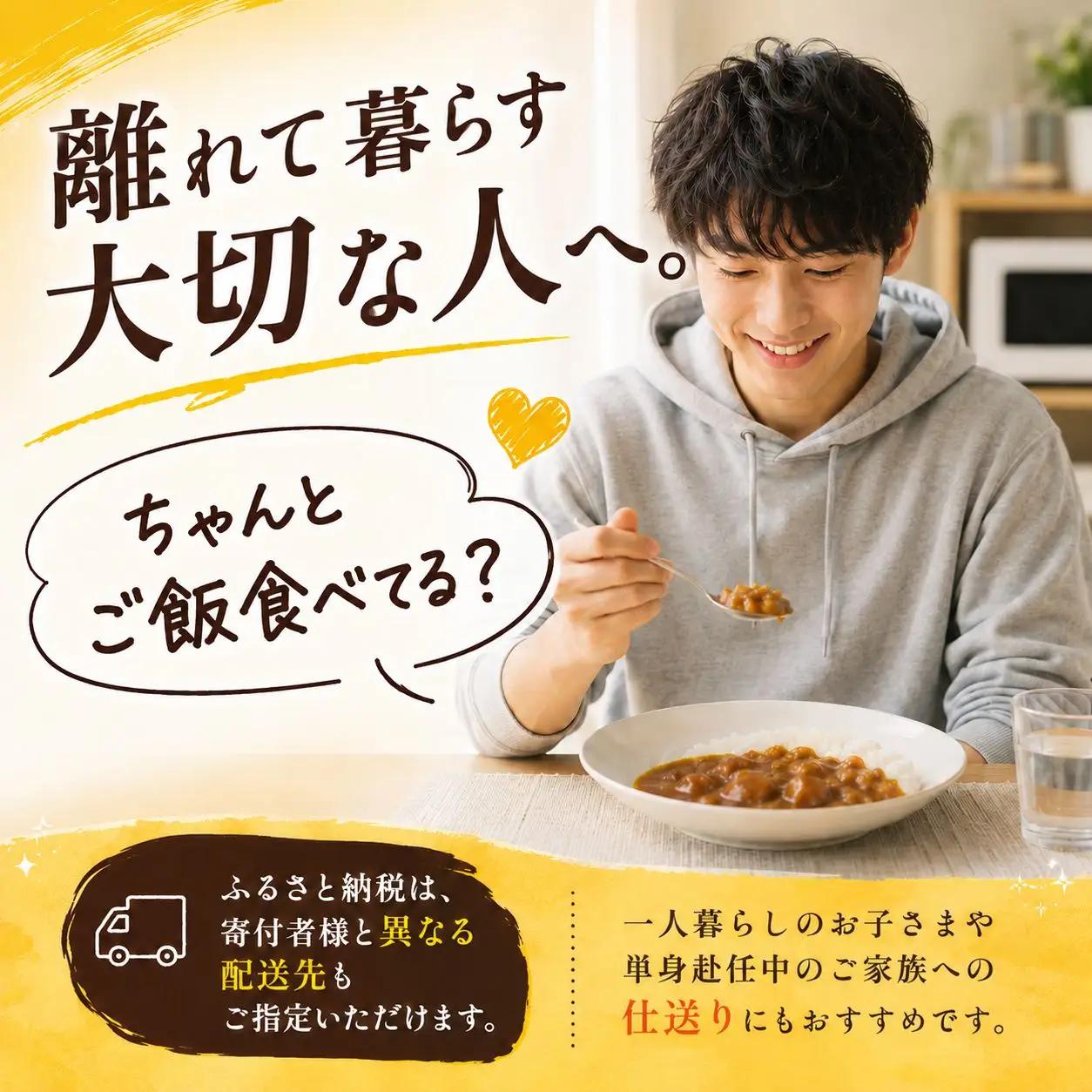 【定期便6回】ココイチ カレーAセット（ビーフ・ポーク各3個） (毎月お届け）｜栃木県・矢板市