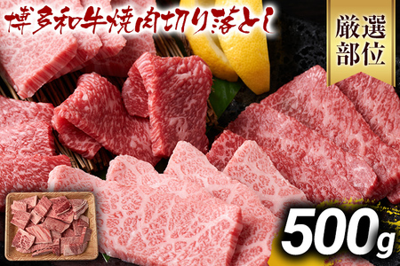 【ふるなび限定】【先行予約】訳あり！【A4～A5】博多和牛焼肉切り落とし(肩ロース・バラ） 500ｇ CP021er FN-Limited-PR 