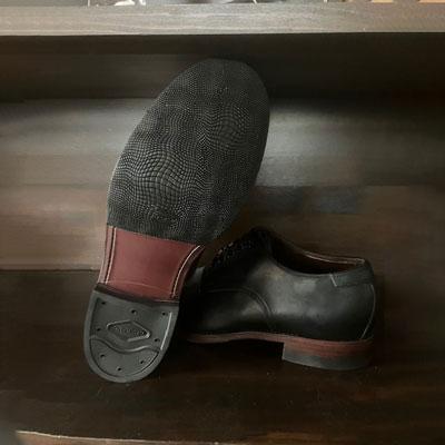 ふるさと納税 小牧市 ハンドメイド短靴(ダービーシューズ)　サイズ24.5cm[212M02-02] |  | 01