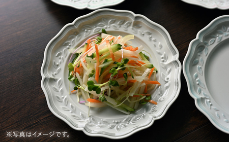 【波佐見焼】ombre de fleur オリーブM palette gray 2枚セット【翔芳窯】[FE572]