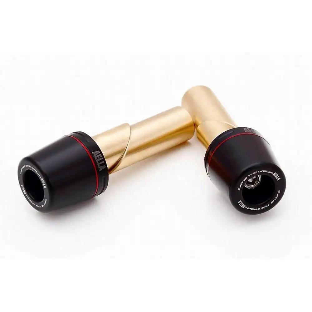 【AELLA】ハンドルバエーエンドスライダー AE-68301【ハンドルバー内径14mm～15mm】｜京都 バイクギア カスタムパーツ 人気ブランド ﾊﾞｲｸ