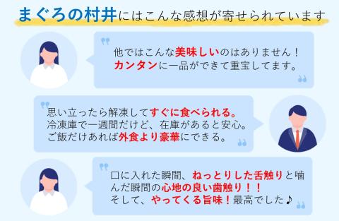 【瞬間冷凍で鮮度保持！】天然マグロ 大粒ねぎトロ 約500g　06-34