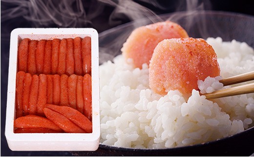 博多まるきた水産　無着色辛子明太子一本物1kg【明太子 めんたいこ 辛子明太子 無着色 魚介類 家庭用 お取り寄せグルメ ご飯のお供 お取り寄せ お土産 九州 ご当地グルメ 福岡土産 取り寄せ グルメ 福岡県 筑前町 FF018】