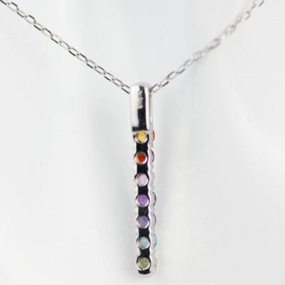 ふるさと納税 山梨県 K10WG アミュレット ストレート ペンダント(1点) |  | 02