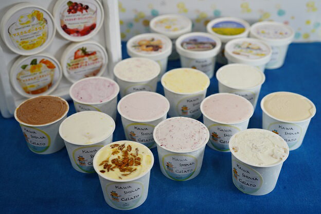 【ふるさと納税】 ジェラート 6種セット 12個 アイス アイスクリーム スイーツ マスカルポーネ くずもち デザート ジェラート 洋菓子 お菓子 菓子 川島ジェラート ギフト 国産 送料無料 吉野川市 徳島県