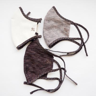 ふるさと納税 大刀洗町 侍マスク【暁鳶(ぎょうえん)】　茶色系3枚セット(Lサイズ) |  | 02