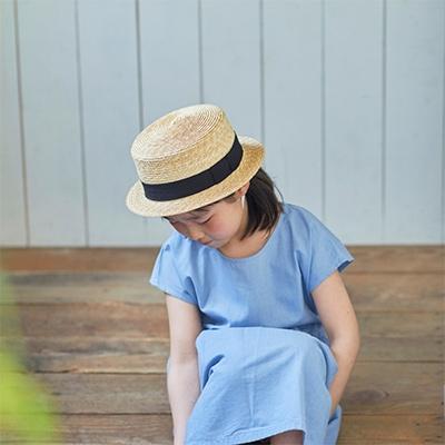 ふるさと納税 春日部市 春日部市伝統工芸品 田中帽子店子ども用麦わら帽子　頭囲54cm　UK-H044-NA-54 |  | 03