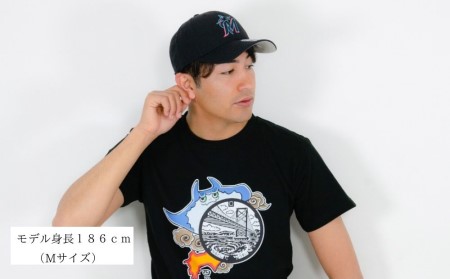 鳴門市 マンホールＴシャツ【JAPAN UNDERGROUND】　オリジナル　ファッション　マンホールデザイン　Tシャツ　