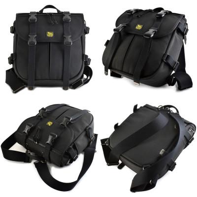 ふるさと納税 松茂町 VanNuys 4バックルリュック&ショルダー/M (バリスティックナイロン製:ブラック) |  | 01