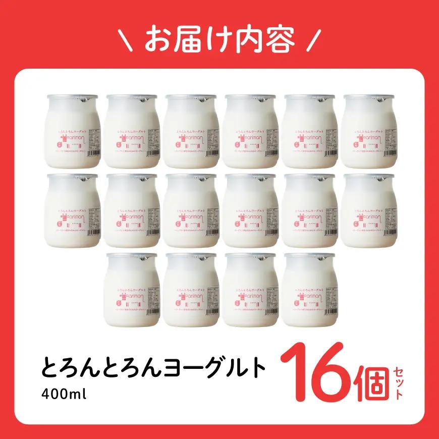 とろんとろんヨーグルト16個セット【 トロントロンヨーグルト トロントロン アリマン 乳製品 乳 加工品 牛乳 ヨーグルト 乳 】 