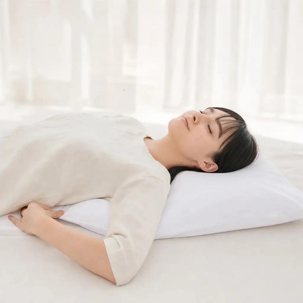 MOGU 肩が軽くなるまくら グレー
