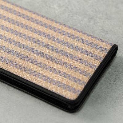 ふるさと納税 山辺町 【山形さくらんぼ実染め】名刺入れ・カードケース(紅藍縞) |  | 03