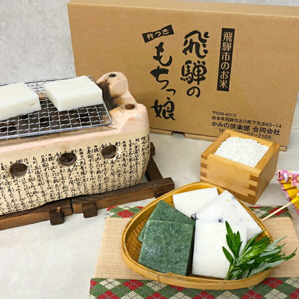 【ふるさと納税】飛騨のもちっ娘（梅）お餅4種類24枚 餅 もち 国産 杵つき餅 切り餅 10000円 [A0102rex]