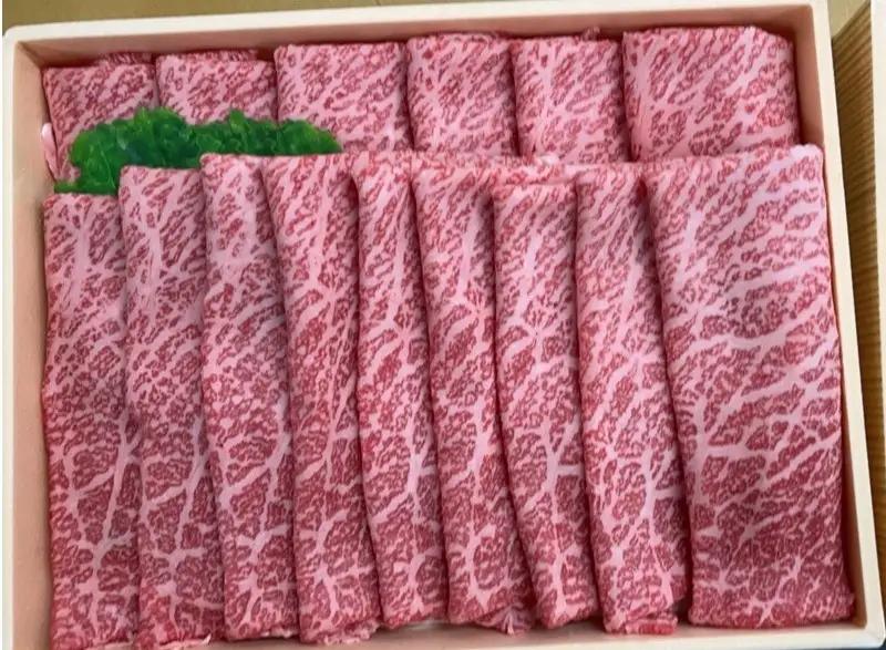 ＜なかむら謹製＞【博多和牛】黒毛和牛ももしゃぶしゃぶ用うす切り2.0kg【H-007】