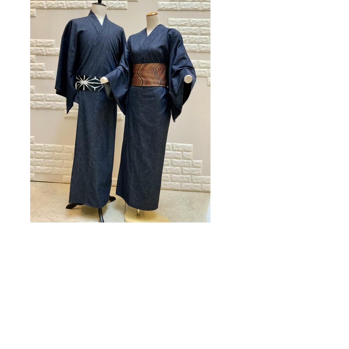 denimアウターきもの（メンズサイズM）_イメージ3