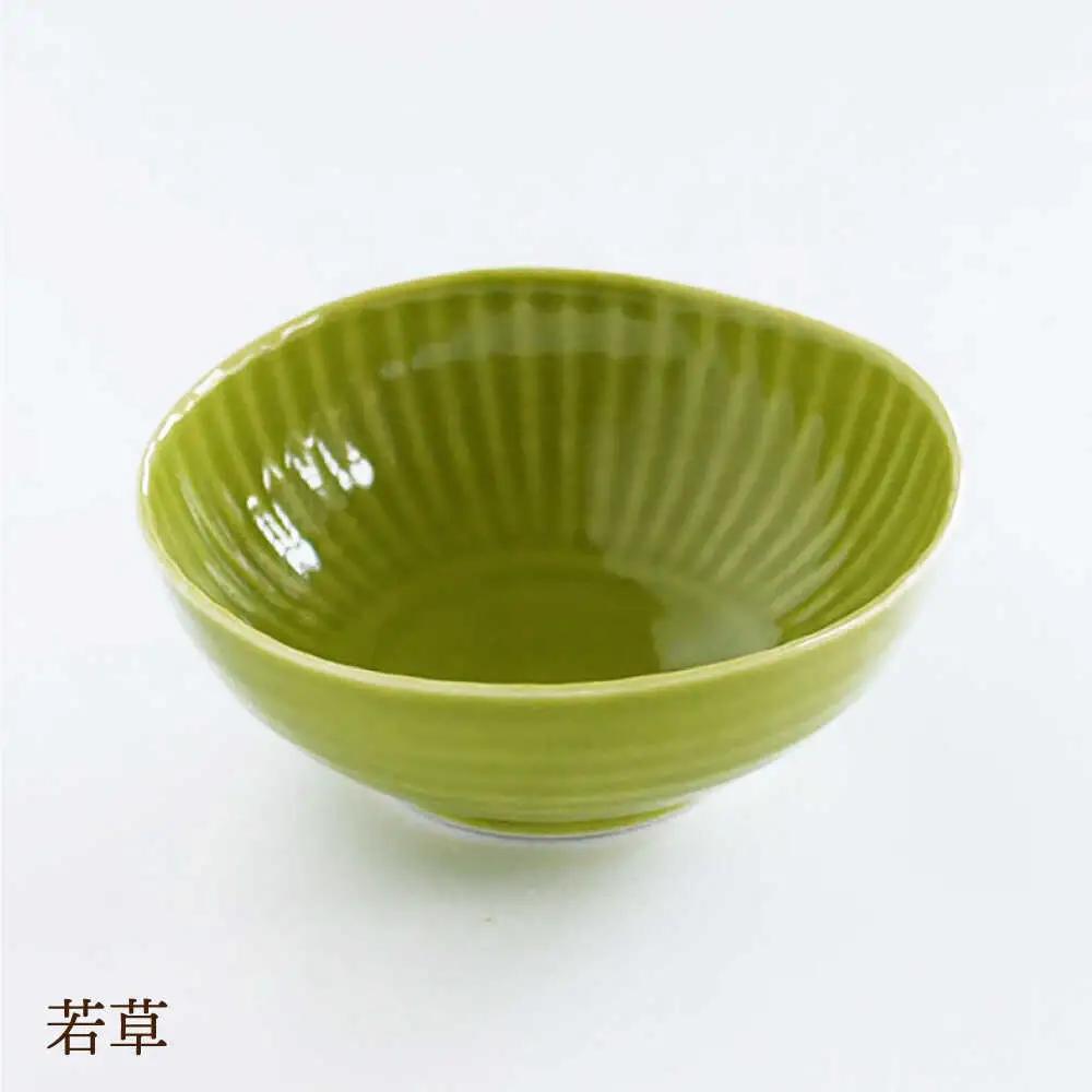 【波佐見焼】しのぎ 小付 小鉢 パステル 4枚セット 食器 皿 【一龍陶苑】 [CC37]  波佐見焼