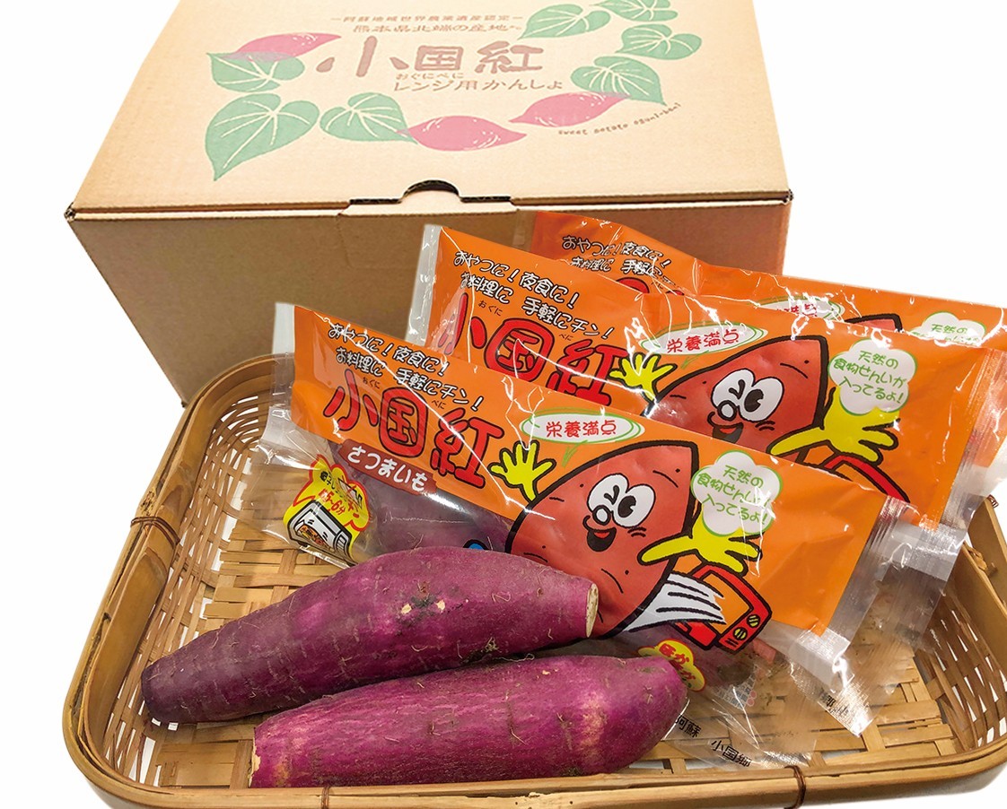 小国紅「レンジでチン」3kg（Ⅼサイズ1本×10本）×2箱　計6kg