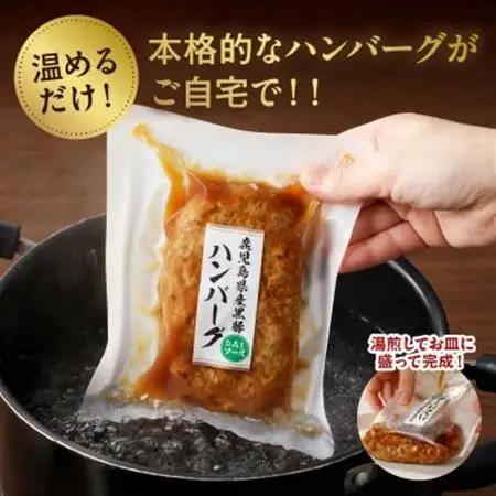 かごしま黒豚ハンバーグおろしソース20個【配送不可地域：離島】【1186219】