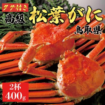 ふるさと納税 琴浦町 【2026年11月発送】松葉がに(茹)400g2杯 ※足の欠けなし N20_Y