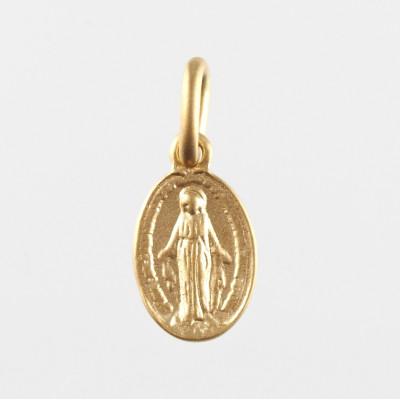 ふるさと納税 山梨県 【山梨県】【ジュエリー】K18 Medai/メダイ ペンダントSサイズ  マリア |  | 01