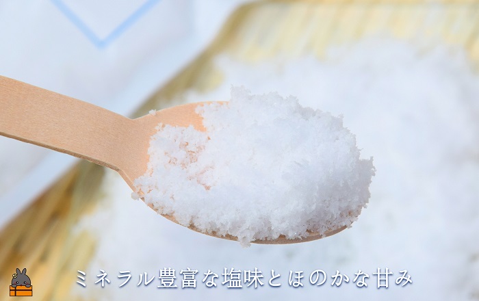 世界遺産の島には美しい塩がある。徳之島の南海の塩（6袋）( 塩 ソルト 荒塩 調味料 料理 こだわり 天然 太平洋 海 ミネラル レターパックプラス 南の島 徳之島 奄美 鹿児島 世界自然遺産 美味し