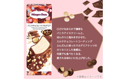 【セット内容が選べる】 定番 ＆ 期間限定 フレーバー ハーゲンダッツ バー セット 16本入  Fセット〈バニラチョコレートマカデミア(6本)、洋梨＆ミルク(5本)、ロイヤルミルクティークランチ(5