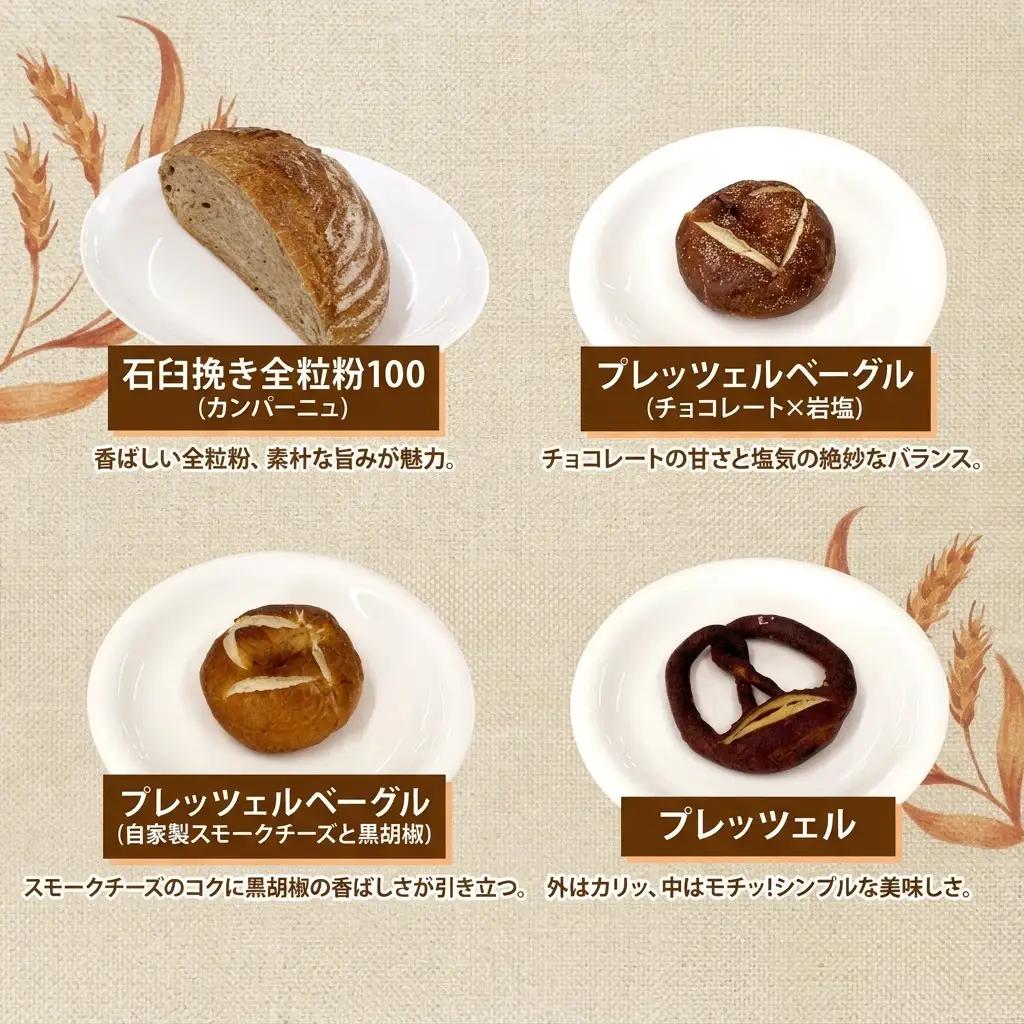 自家製酵母パン 人気の定番セット Mサイズ パン 道産 小麦 自家製 酵母