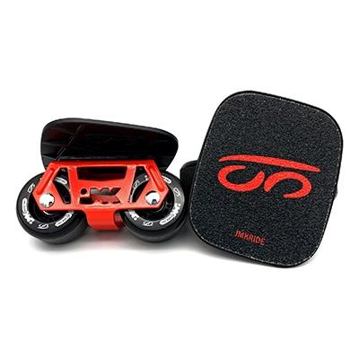 ふるさと納税 土浦市 JMKRIDEのJMKスケート ブラックレッド / ブラック BR.Logo - フリースケート