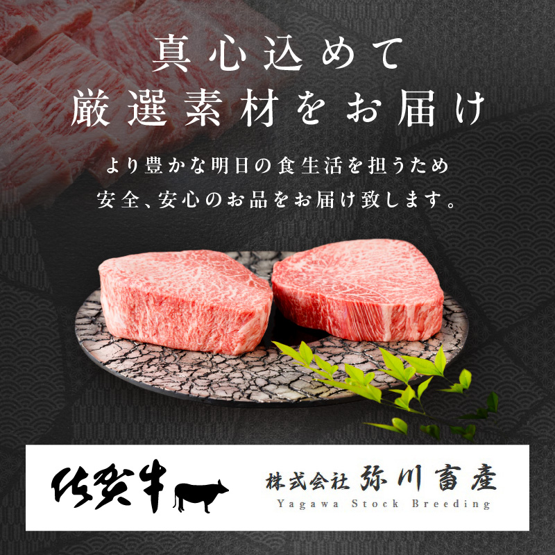 【発送月固定 定期便】肉の定期便! 佐賀牛 を3ケ月に1回お届け! 全4回 J1168_イメージ5
