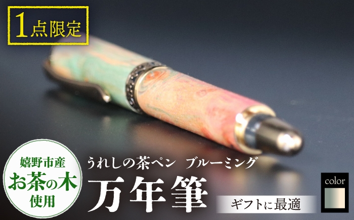 
            うれしの茶ペン　ブルーミング（万年筆X25001）【TEWOFURU】 [NBS047]
          